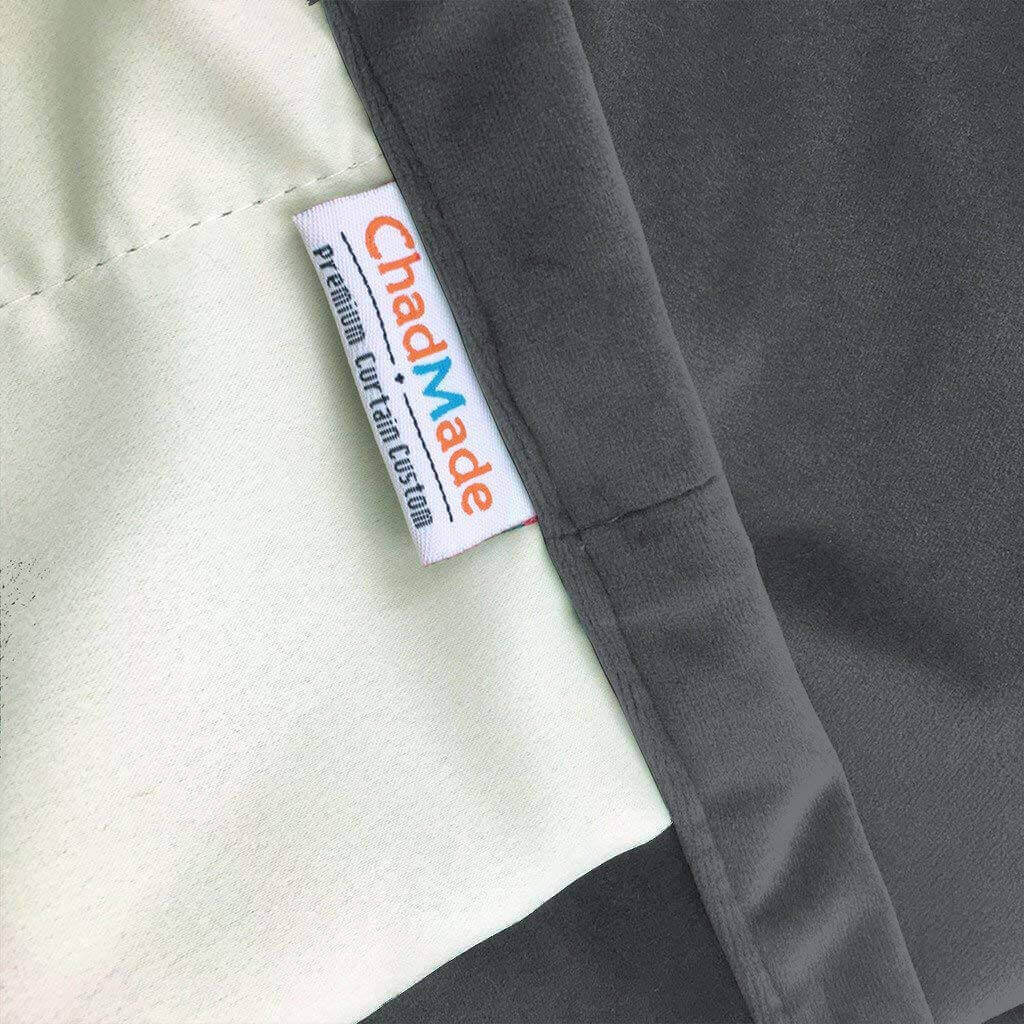 Pinch Pleated Velvet Blackout Lined Home Movie Theater Curtain Drape Panel BIRKIN