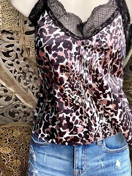 Guipure Lace Casual Shirts & Tops