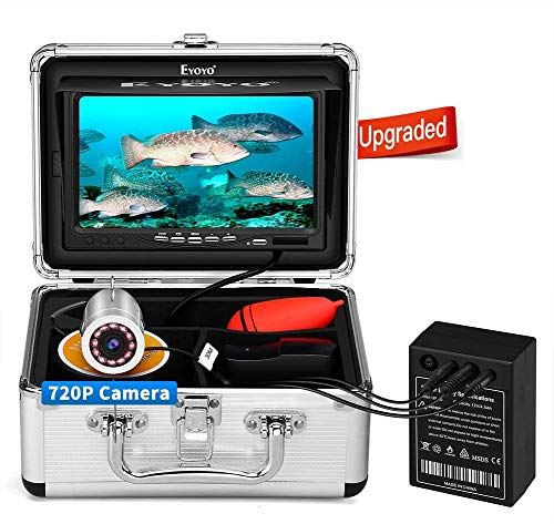 Eyoyo Underwater Fishing Camera, Ice Fishing Camera Portable Video Fish Finder
