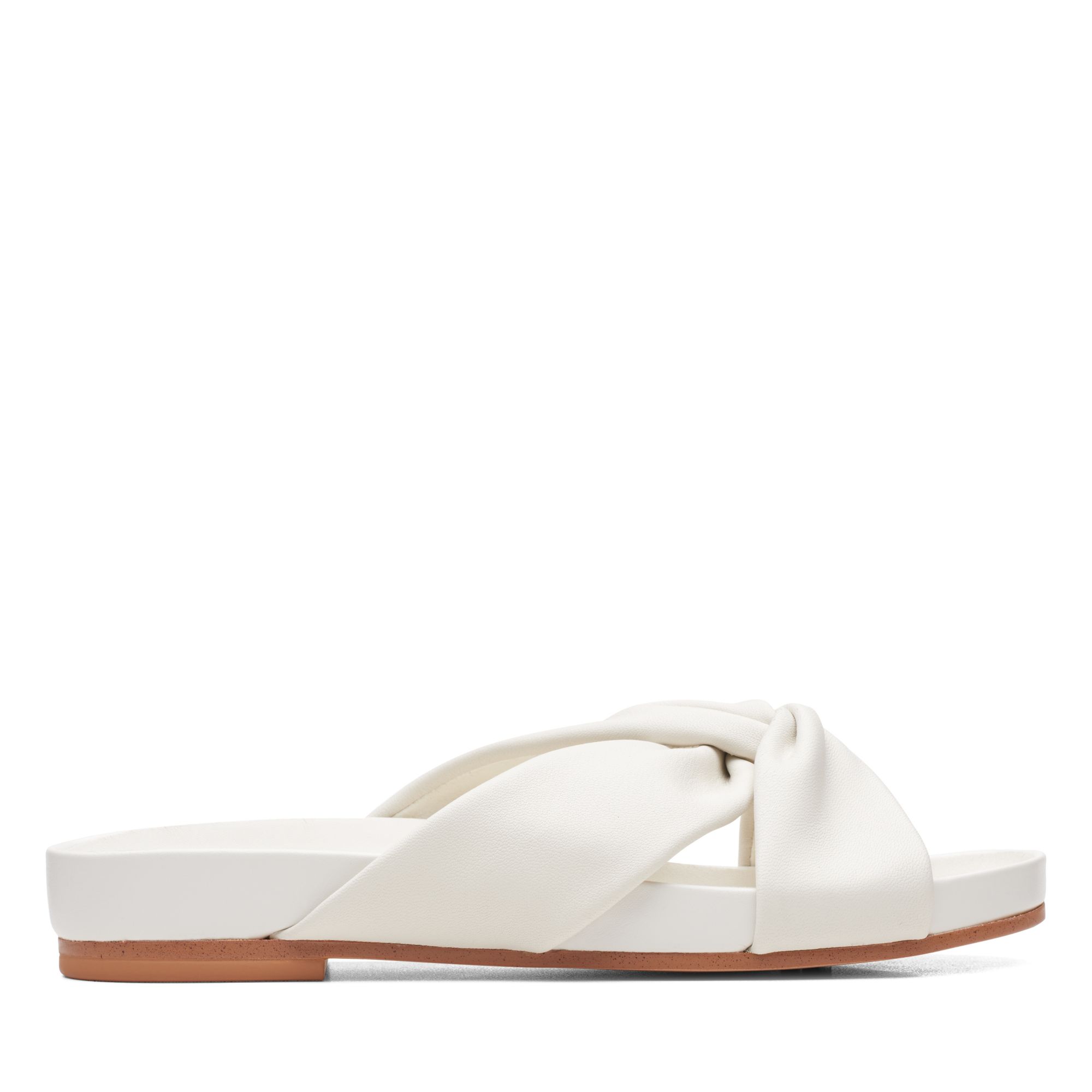 Women Sandals Pure Twist White Leather