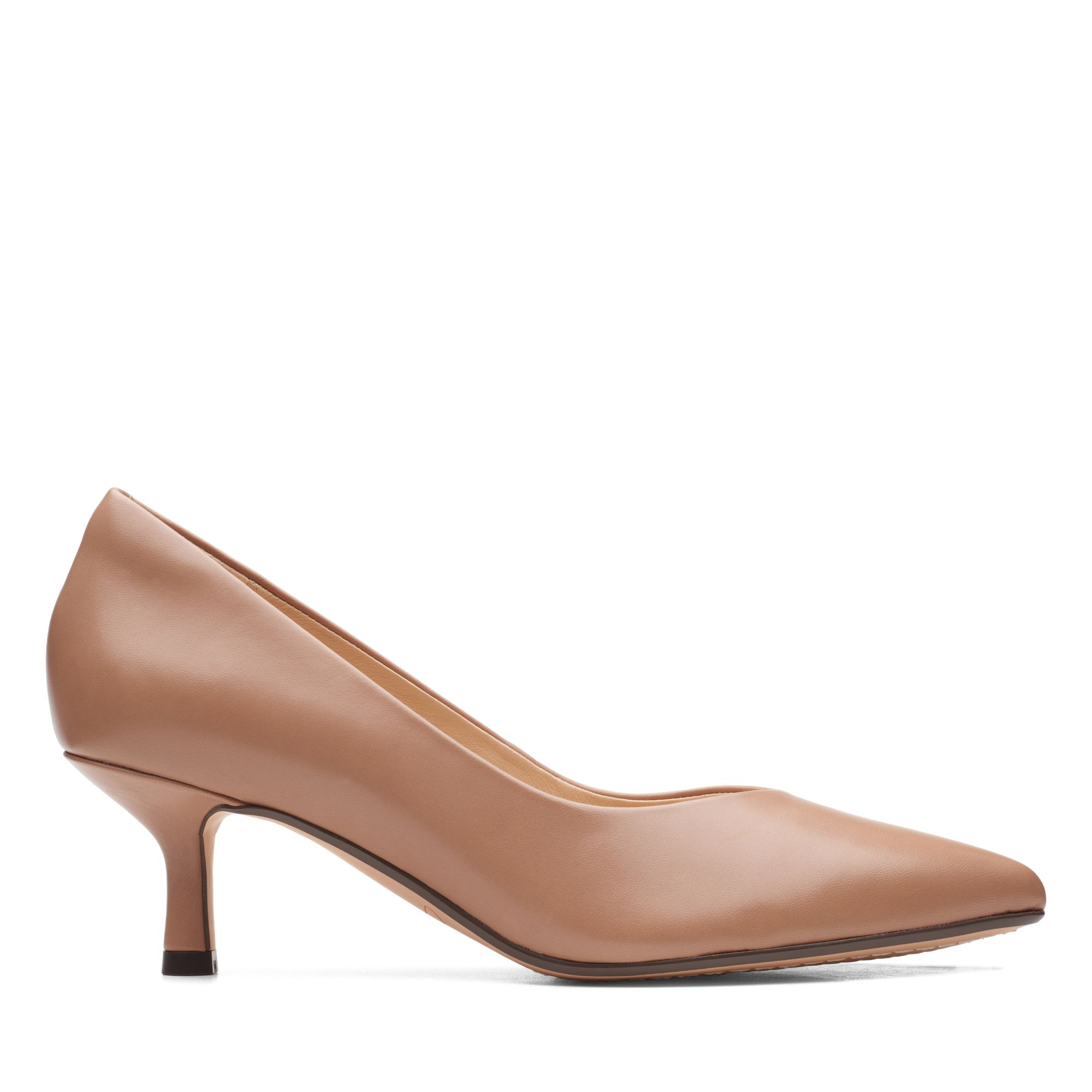 Women  Violet 55 Court Praline Leather