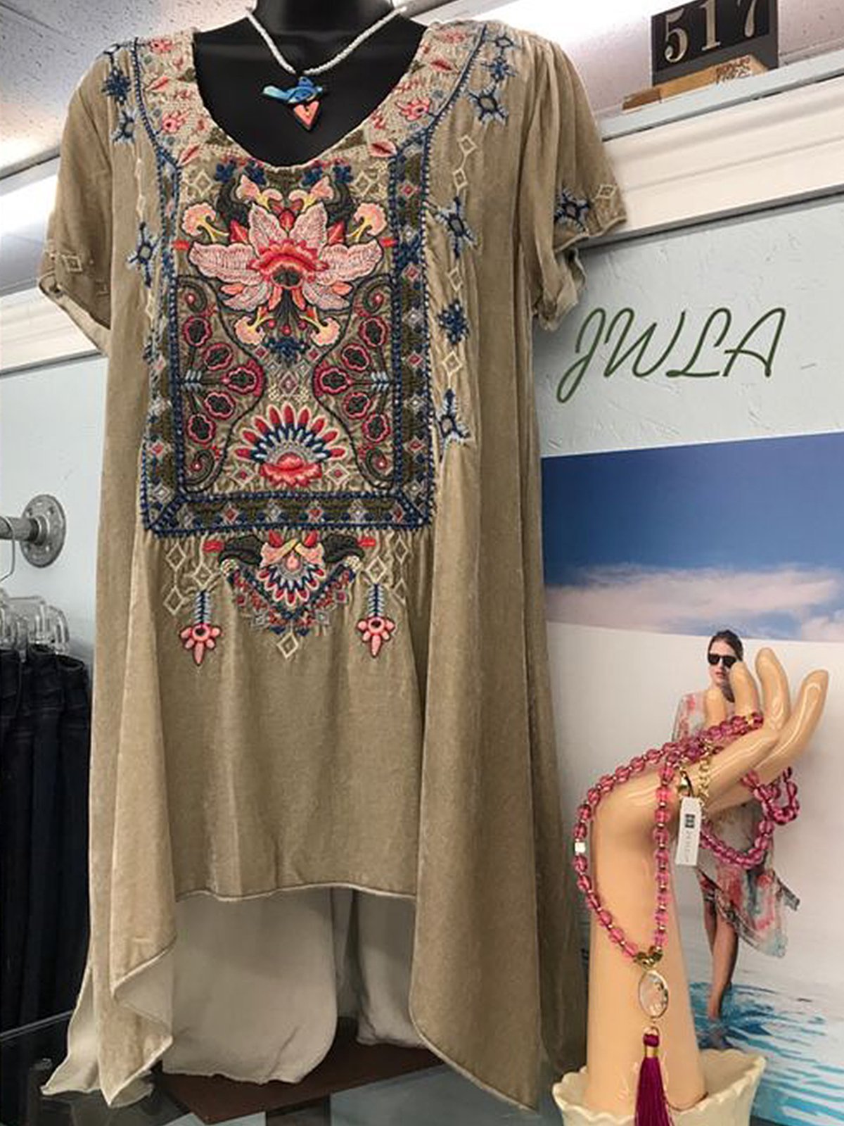 Shift Vintage Short Sleeve Floral Shirts & Tops