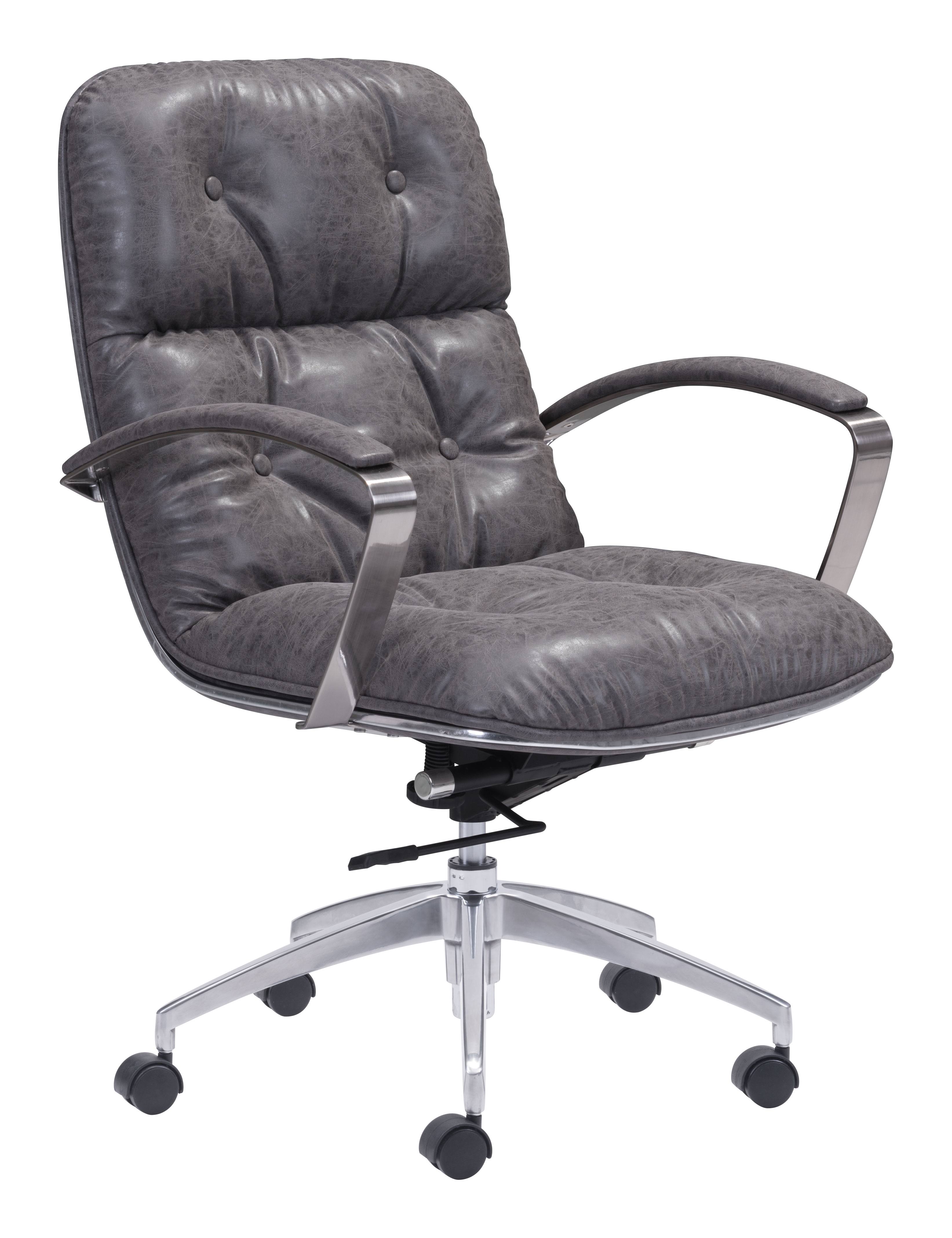 Zuo Avenue Office Chair - Vintage Gray
