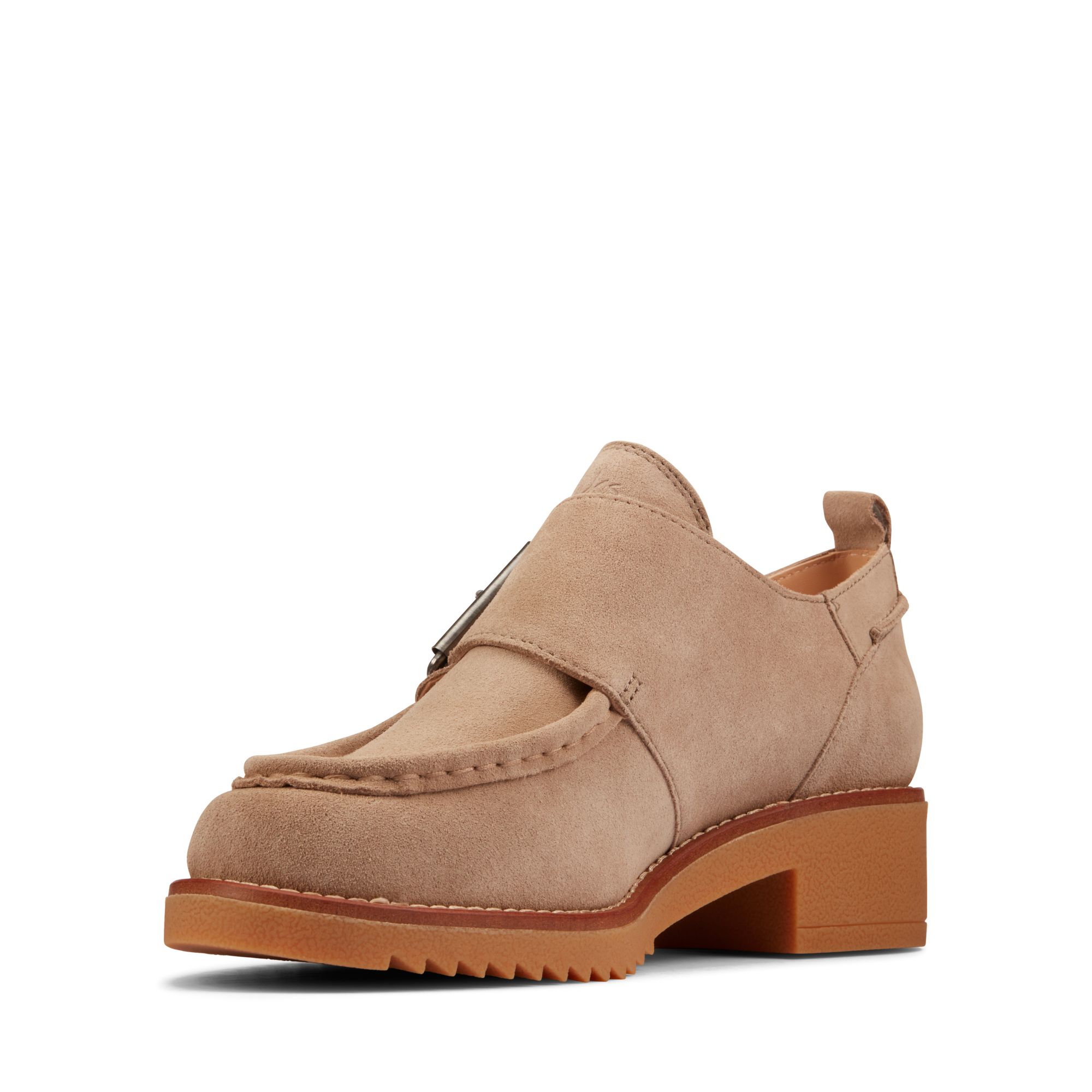 Women  Eden Mid Monk Sand Suede