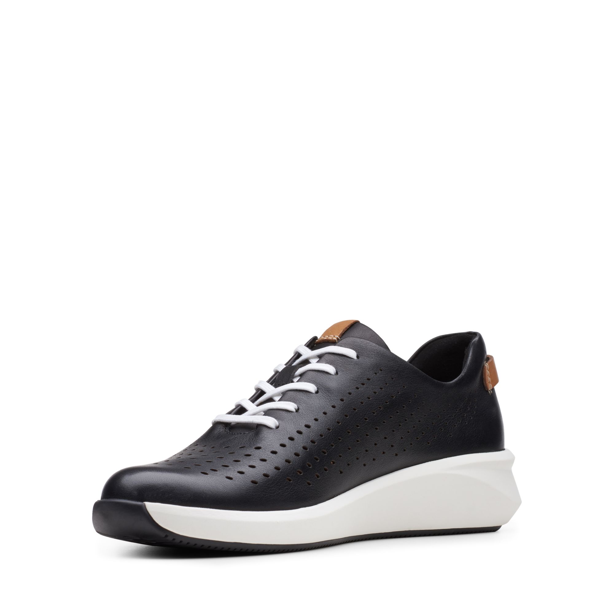 Women Un Rio Tie Black Leather