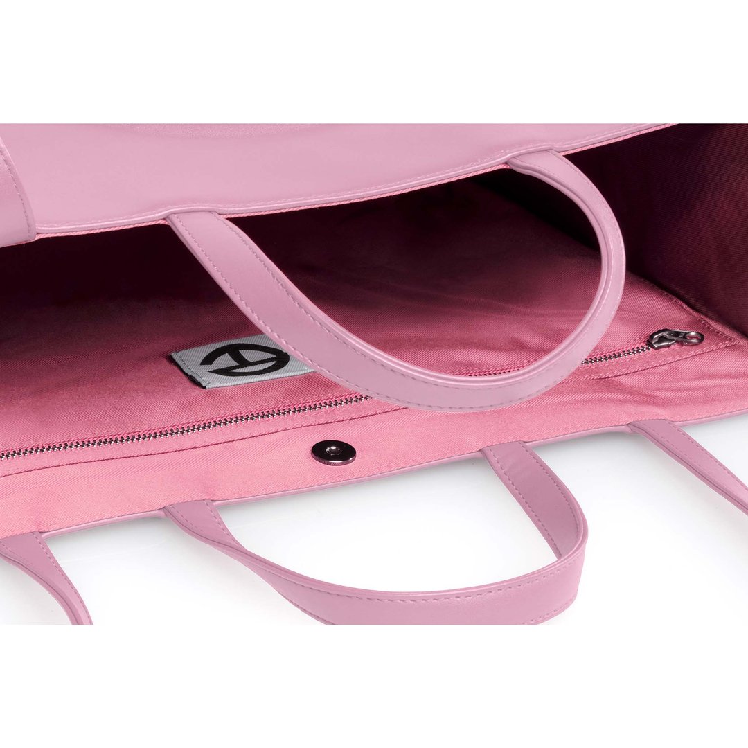 Large Bubblegum Pink Shopping Bag