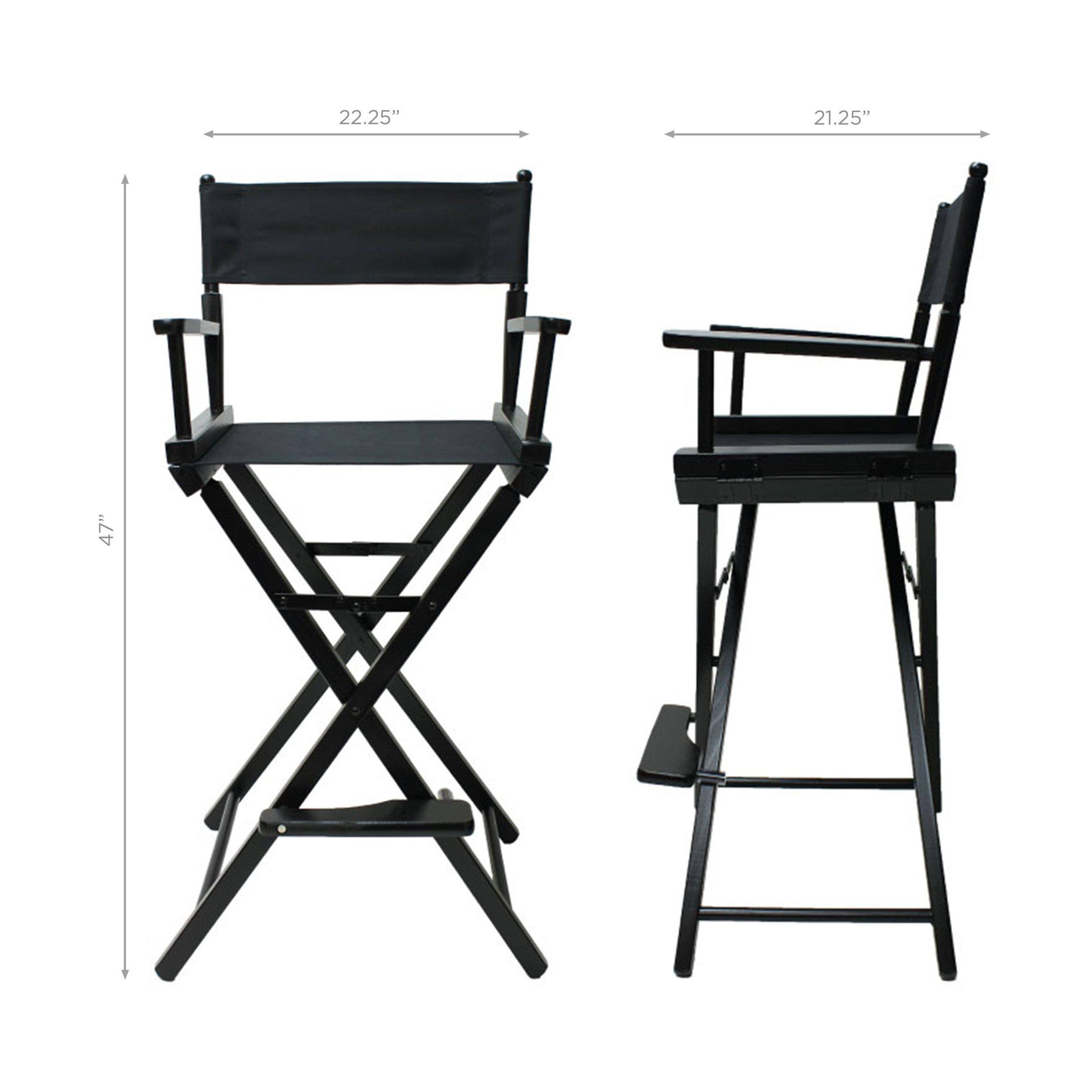 Pittsburgh Penguins Bar Height Directors Chair