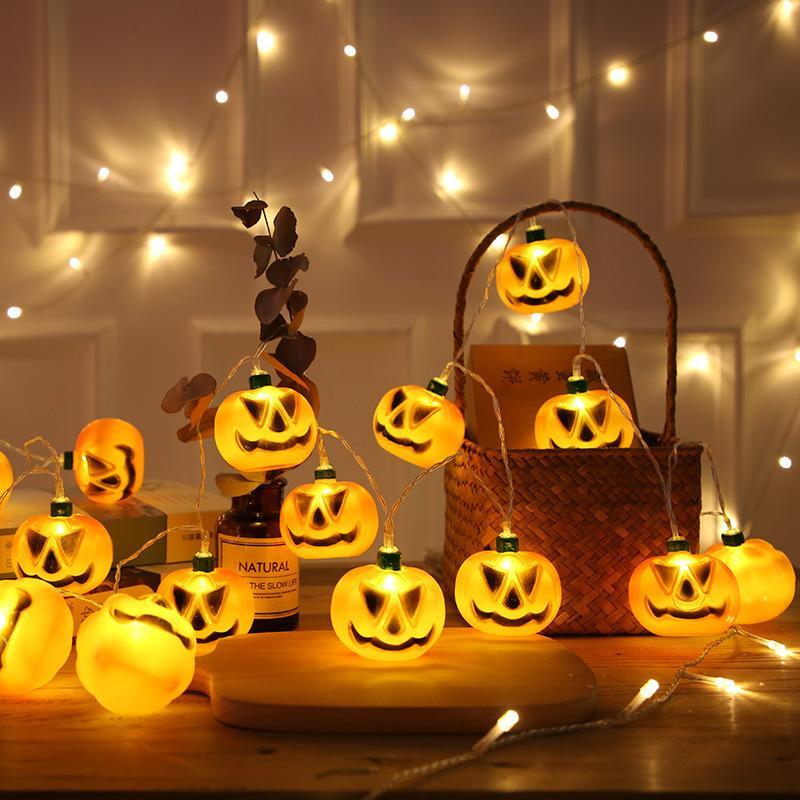 LED Halloween String Lights Outdoor String Lights LED Pumpkin