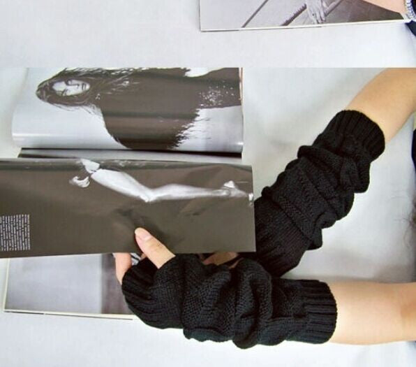 Autumn Winter Casual Basic Knitted Gloves