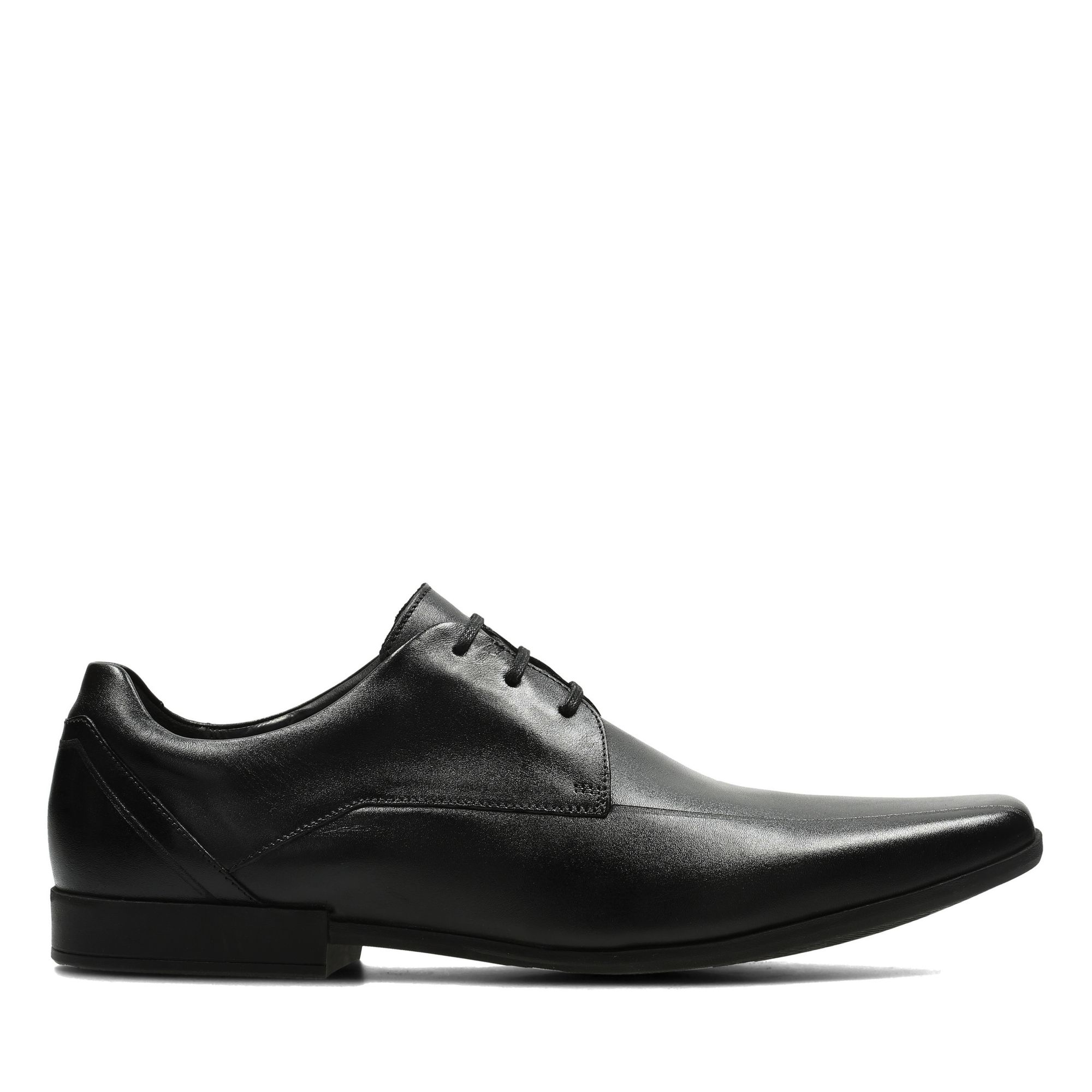 Men Un Aldric Step Black Leather