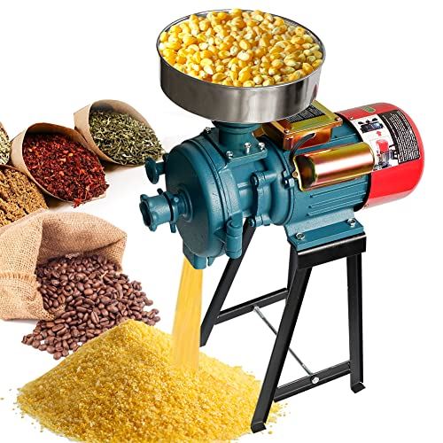 Mills Electric Grain Grinder Mill, 3000W Corn Mill Grinder, 110V Flour Mill
