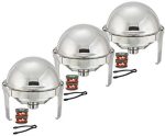 Tiger Chef Chafing Dish Buffet Set �C 6 Quart Food Warmer Stainless Steel