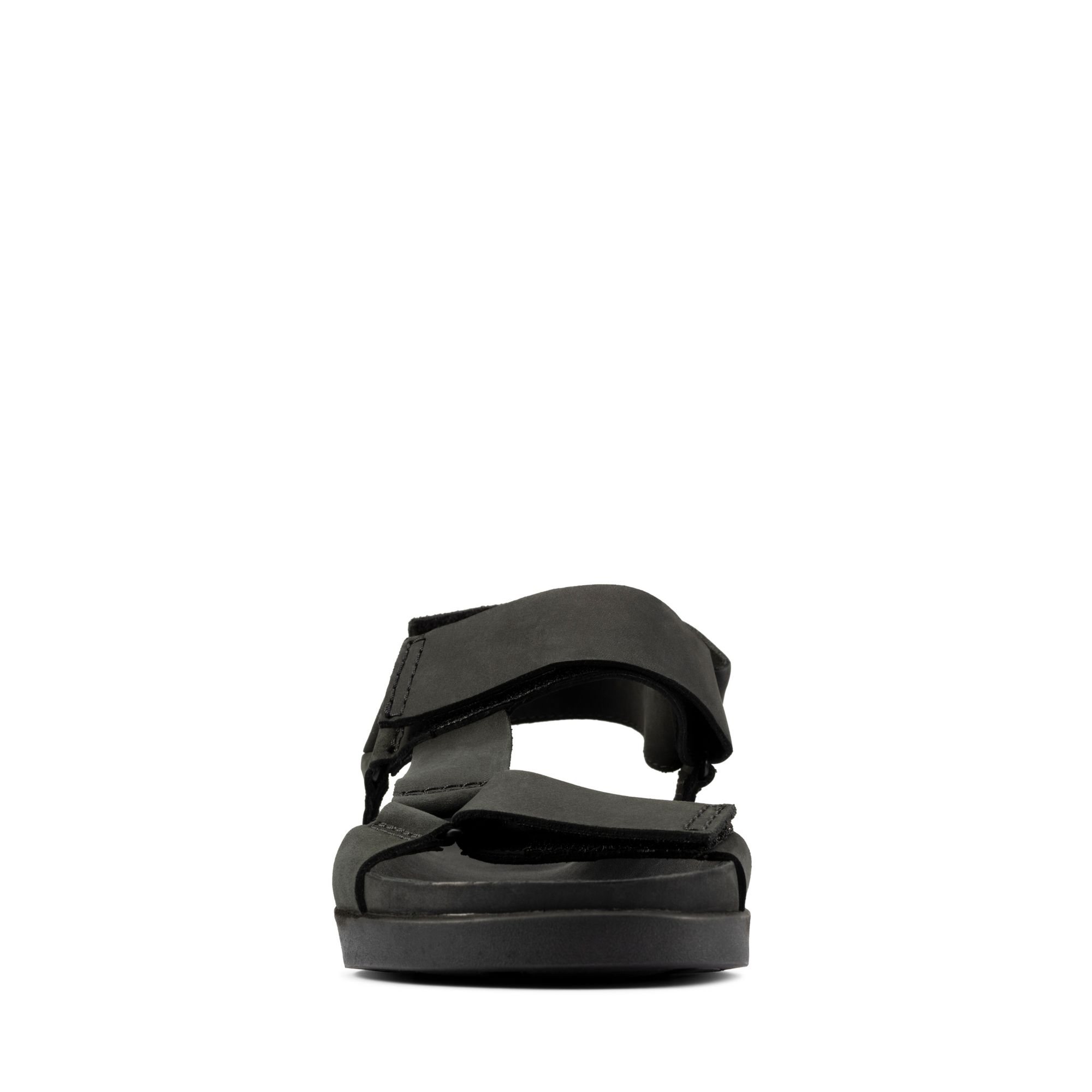 Men Sandals Sunder Range Black Nubuck
