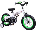 Boys Girls Kids Bike 16 Inch Buttons Bicycles with Training Wheels Kickstand