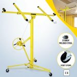 16FT Drywall Lift Plasterboard Panel Sheetrock Hoist Lifter Carrier Safety Lock