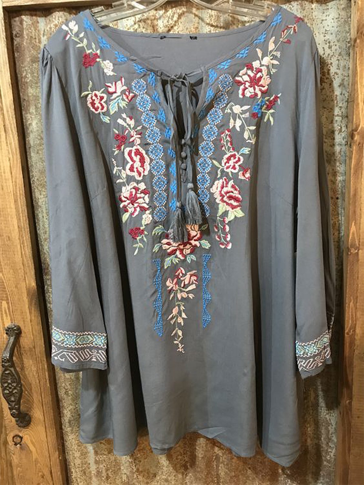 Printed Casual Floral Shift Shirts & Tops