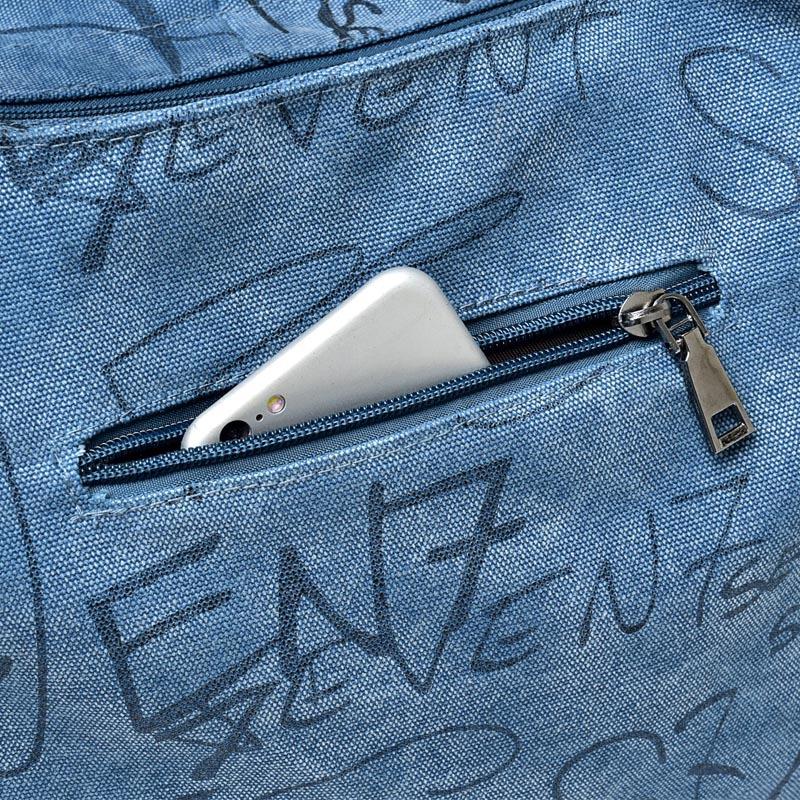 Casual Fashion Ladies Shoulder Bag Canvas Large Capacity Portable Big Bag