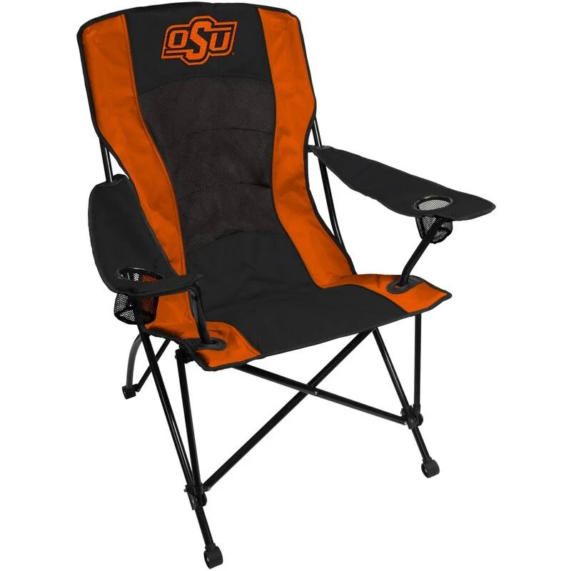 Rawlings Oklahoma State Cowboys Oversized High-Back Folding Quad Chair with Carry Case