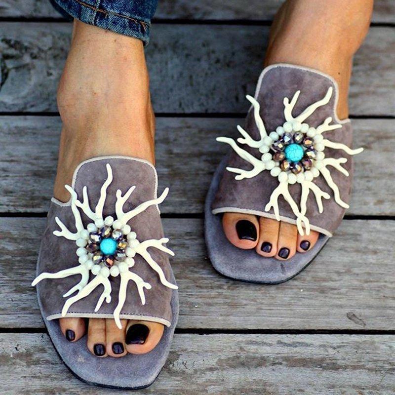 Flat Heel Women Flat Flats Sanda