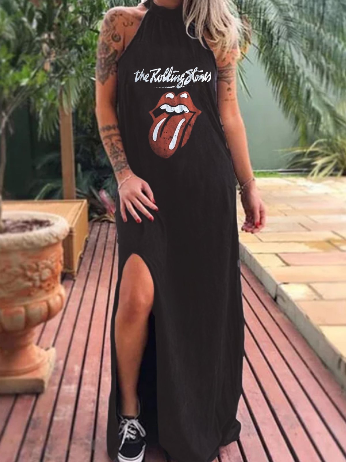 Shift Cotton-Blend Vintage Dresses