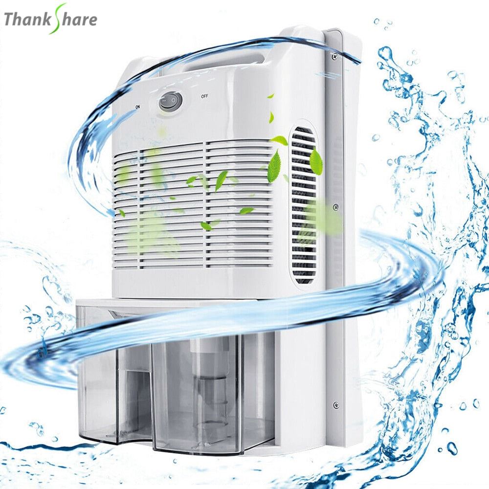 Dehumidifier Air Dryer Moisture Absorber Electric Cool Dryer 1.8 L Water Tank For Home