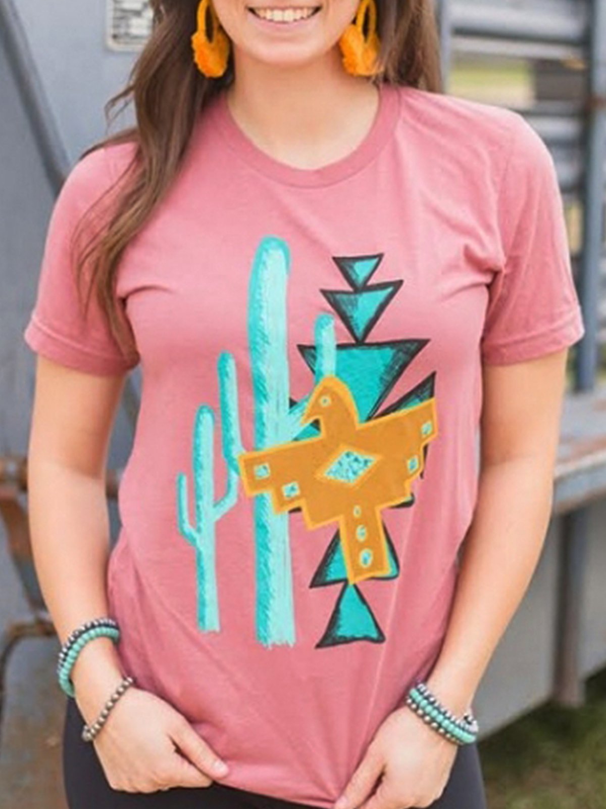 Crew Neck Shirts & Tops