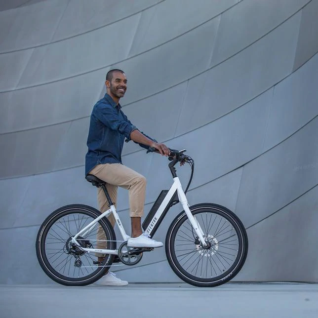 Aventon Pace 500, Step-through Electric Bike, 27.5