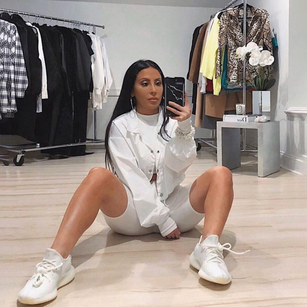 Sports Fitness Plain Crop Top and Shorts Set