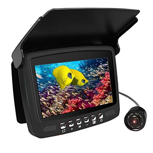 Portable Underwater Fishing Camera, Anysun 4.3��� Monitor Ice Fishing Camera
