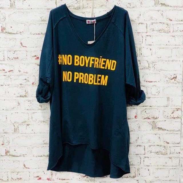 Cotton V Neck Letter Casual Shirts & Tops