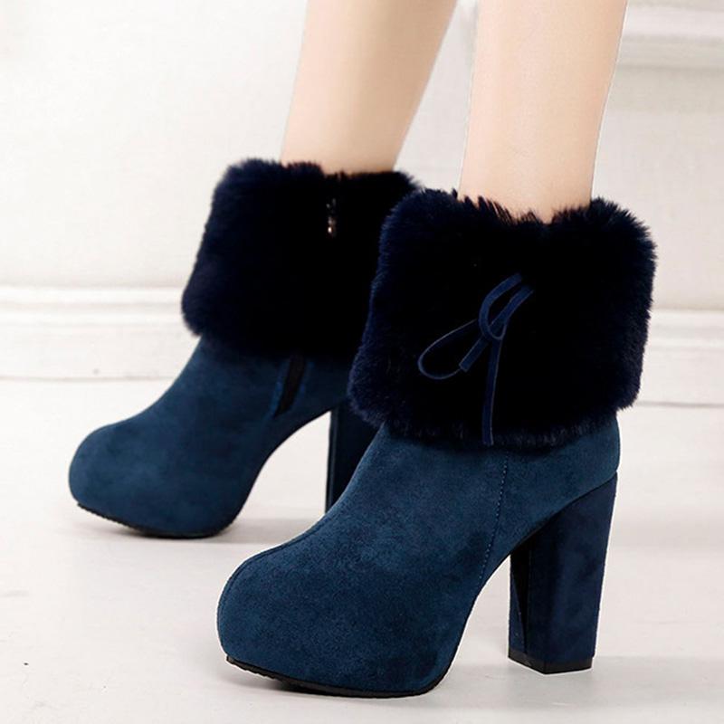Holiday Fall Suede Boots