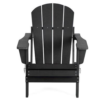 Plastic/Resin Folding Adirondack Chair Rosecliff Heights