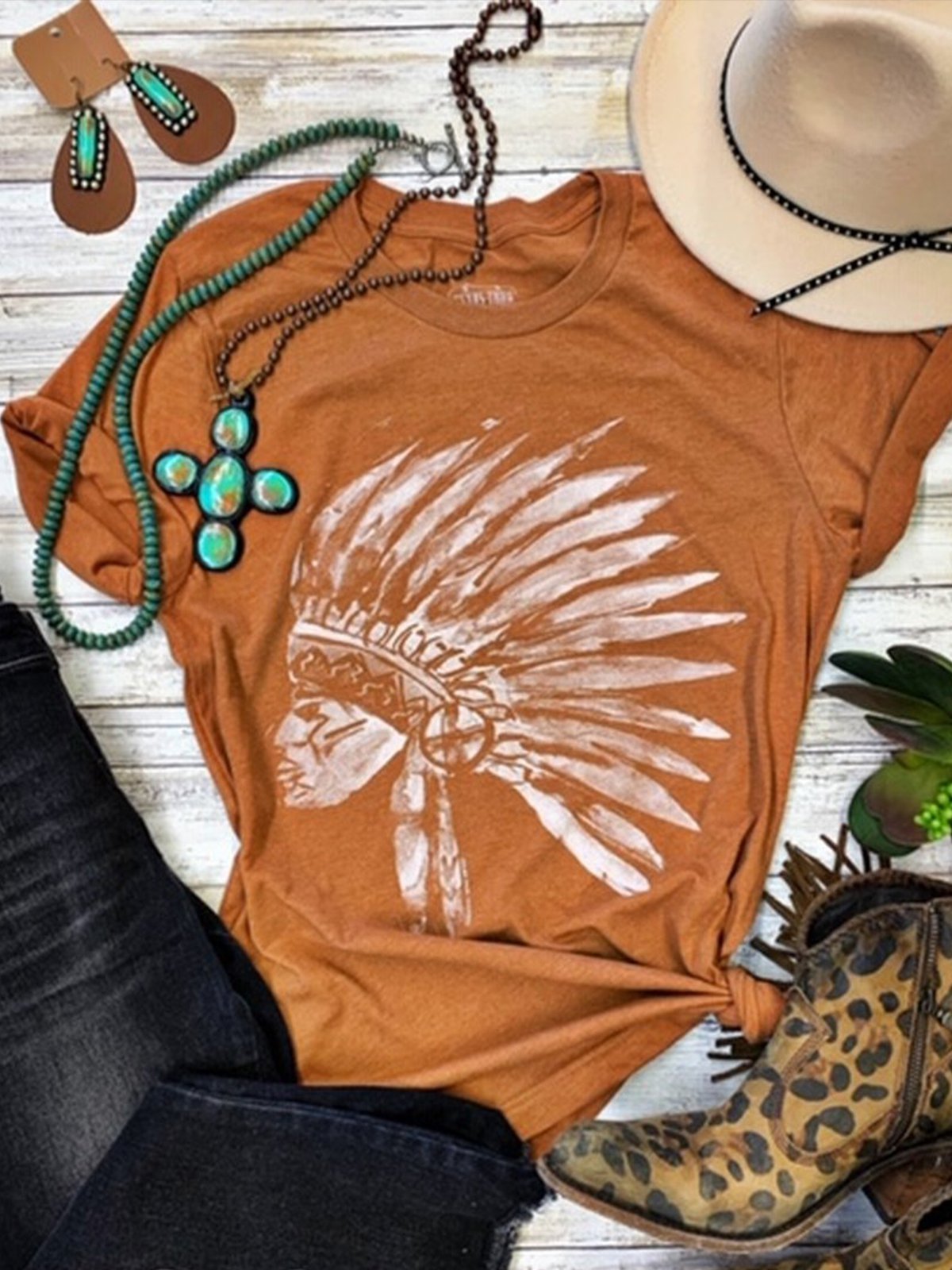 Mika's Warrior Vintage Heather AUTUMN Tee