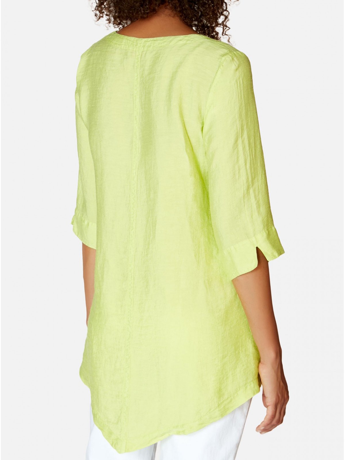 Linen Loose half-Sleeved Top