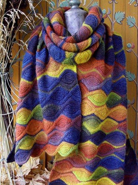 Casual Knitted Scarves & Shawls