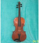 1870��s �C Early 1900��s  Paganini 4/4 violin good cond. w/ case Germany or France