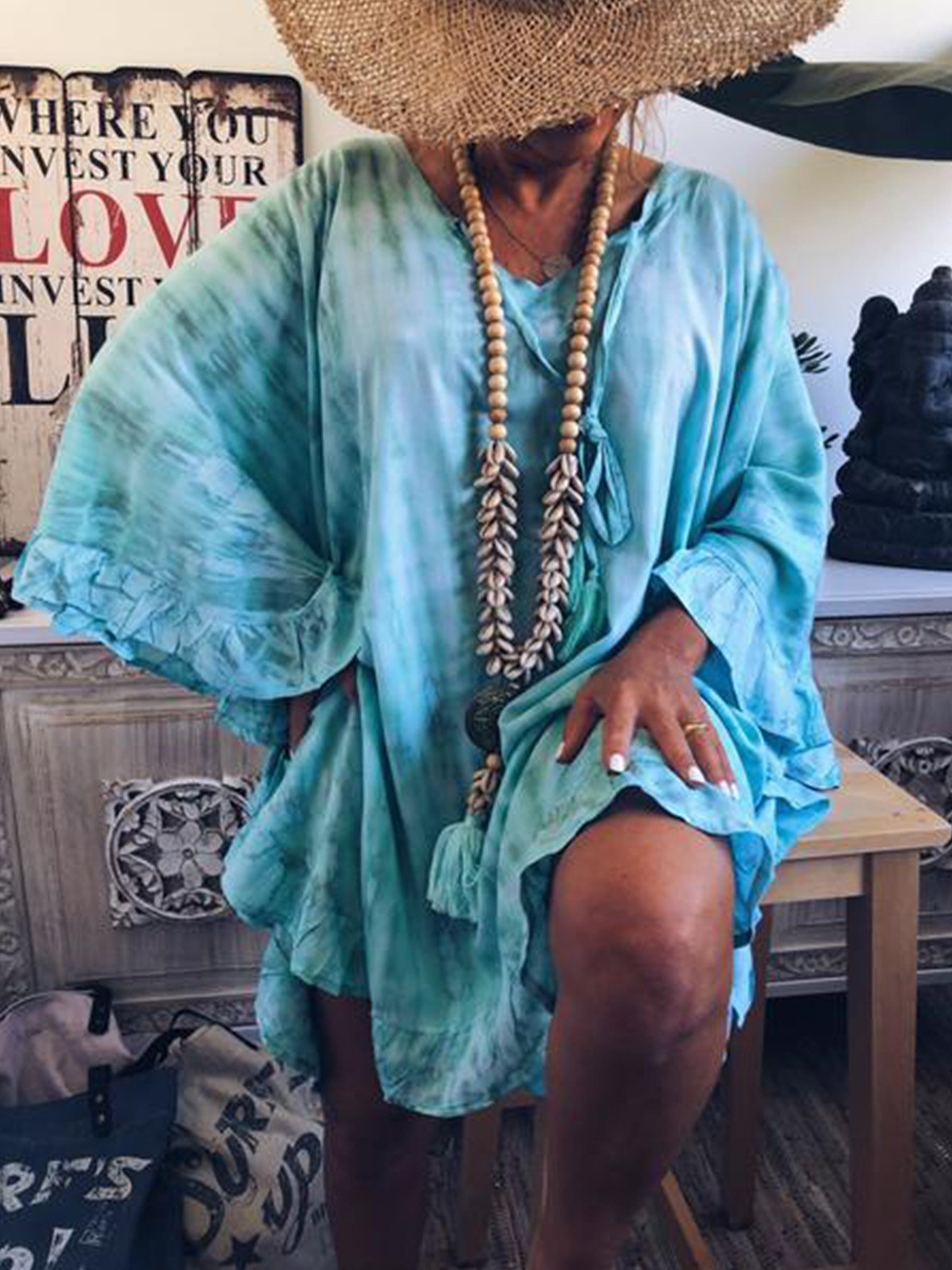 Women Casual Loose Tops Tunic Blouse Shirt