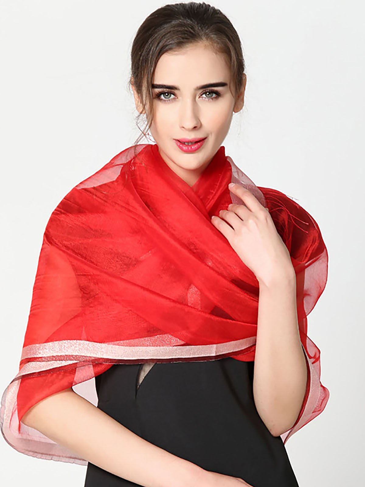 Beach Fringed Solid Scarve