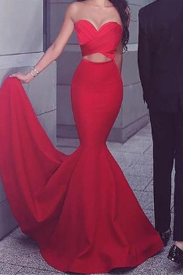 Sexy Sleeveless Off-Shoulder Pure Colour Maxi Dresses