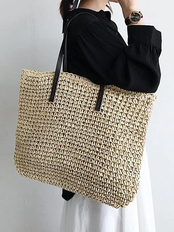 Straw Shoulder Bags