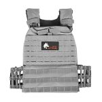 WOLF TACTICAL Adjustable Weighted Vest �C WODs,- (Gray)