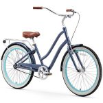 Women��s 1/3/7/21 Speed Step-Through Hybrid Cruiser Bicycle