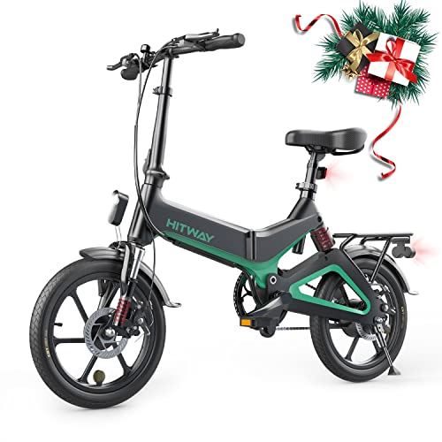 16 inch Folding Electric Bicycle, Fork Shock Absorption Bicicleta
