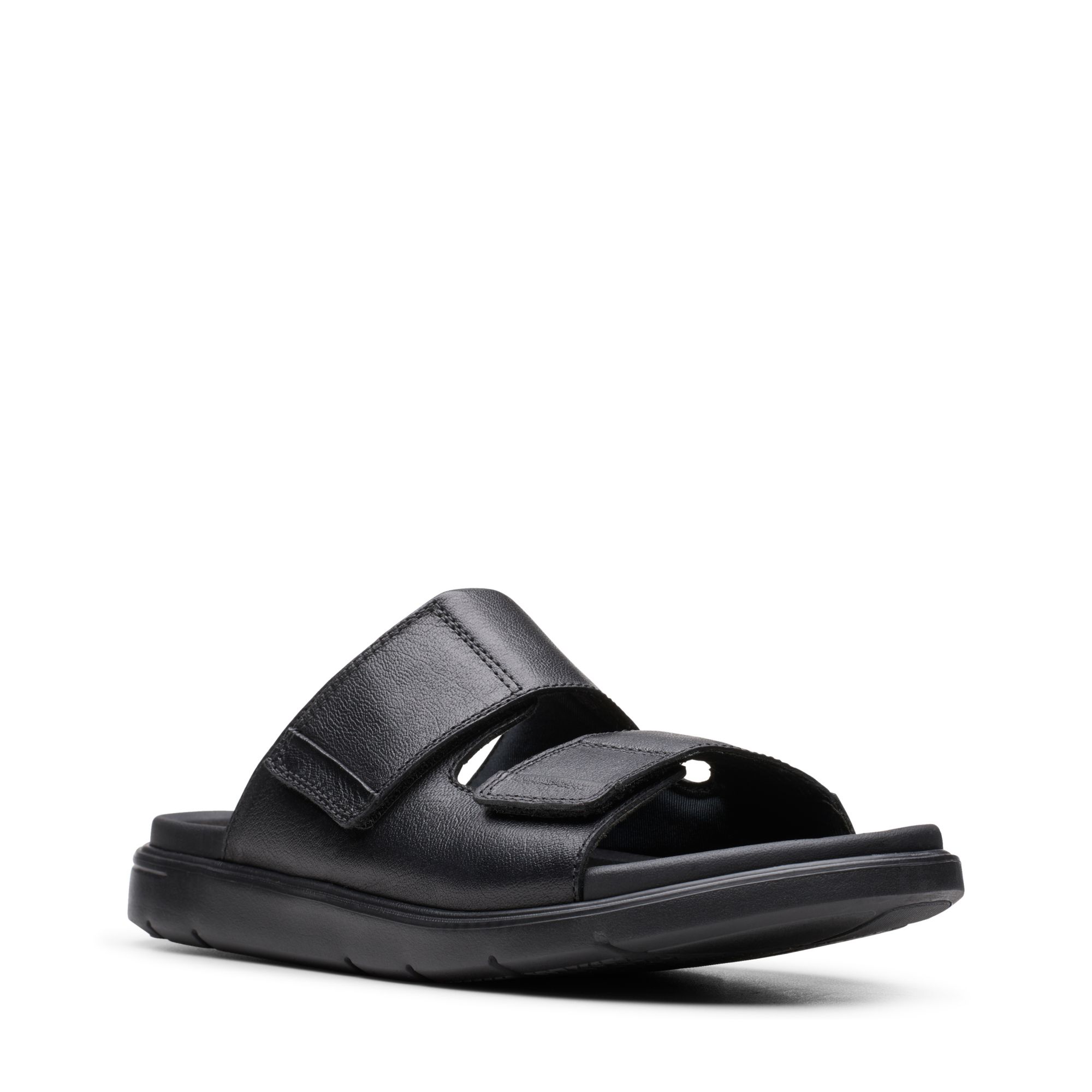 Men Sandals Unwilmore Part Black Leather