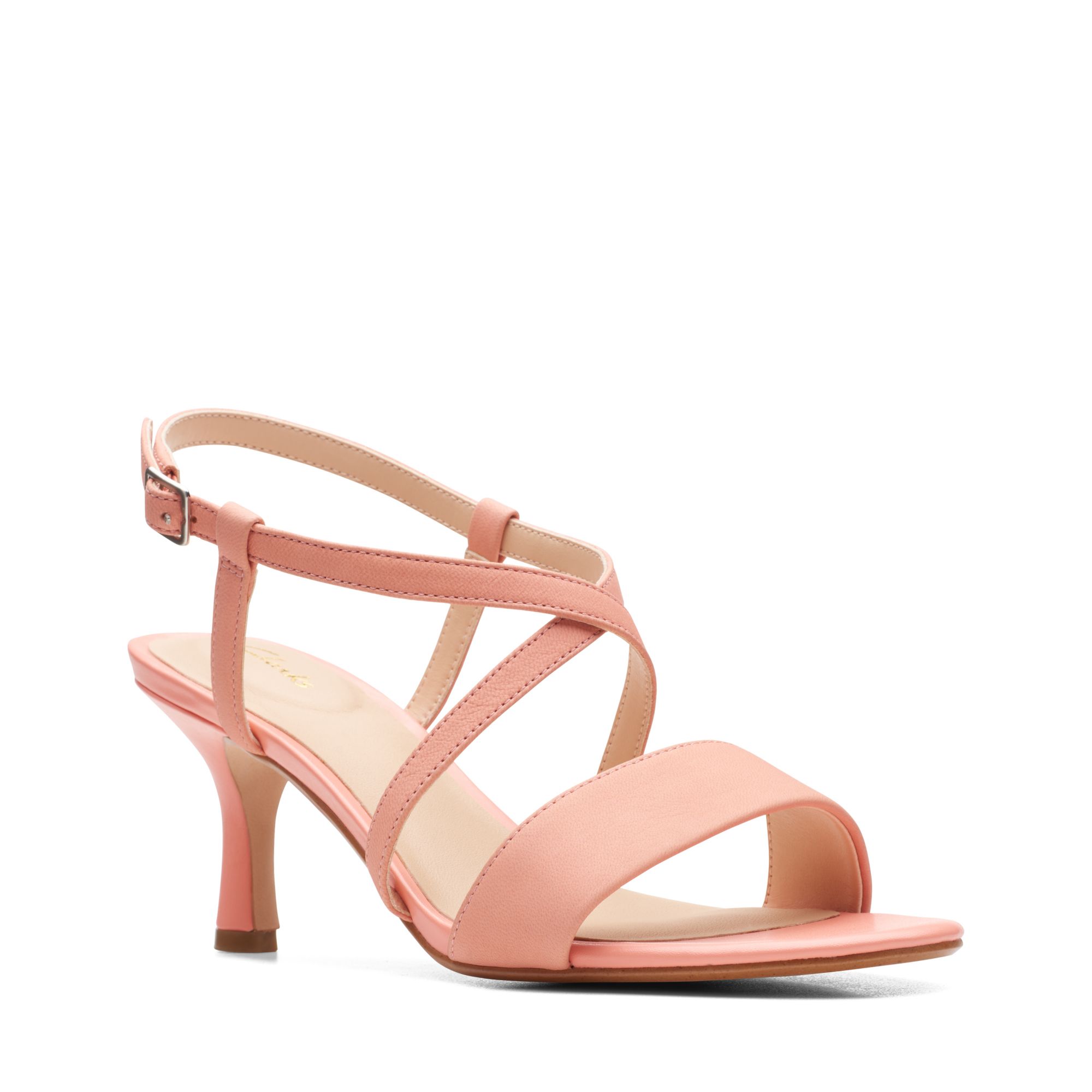 Women Sandals Amali Buckle Light Coral