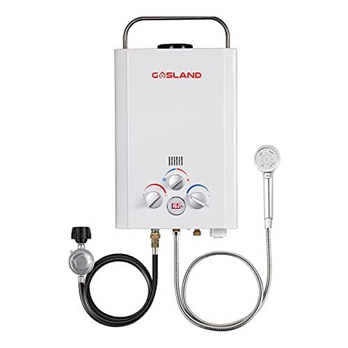 Tankless Water Heater, GASLAND Outdoors BE158N 1.58GPM 6L Outdoor Portable Gas