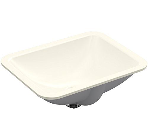 Biscuit Caxton Rectangle 20-5/16 in. x 15-3/4 in. Undermount Bathroom Sink