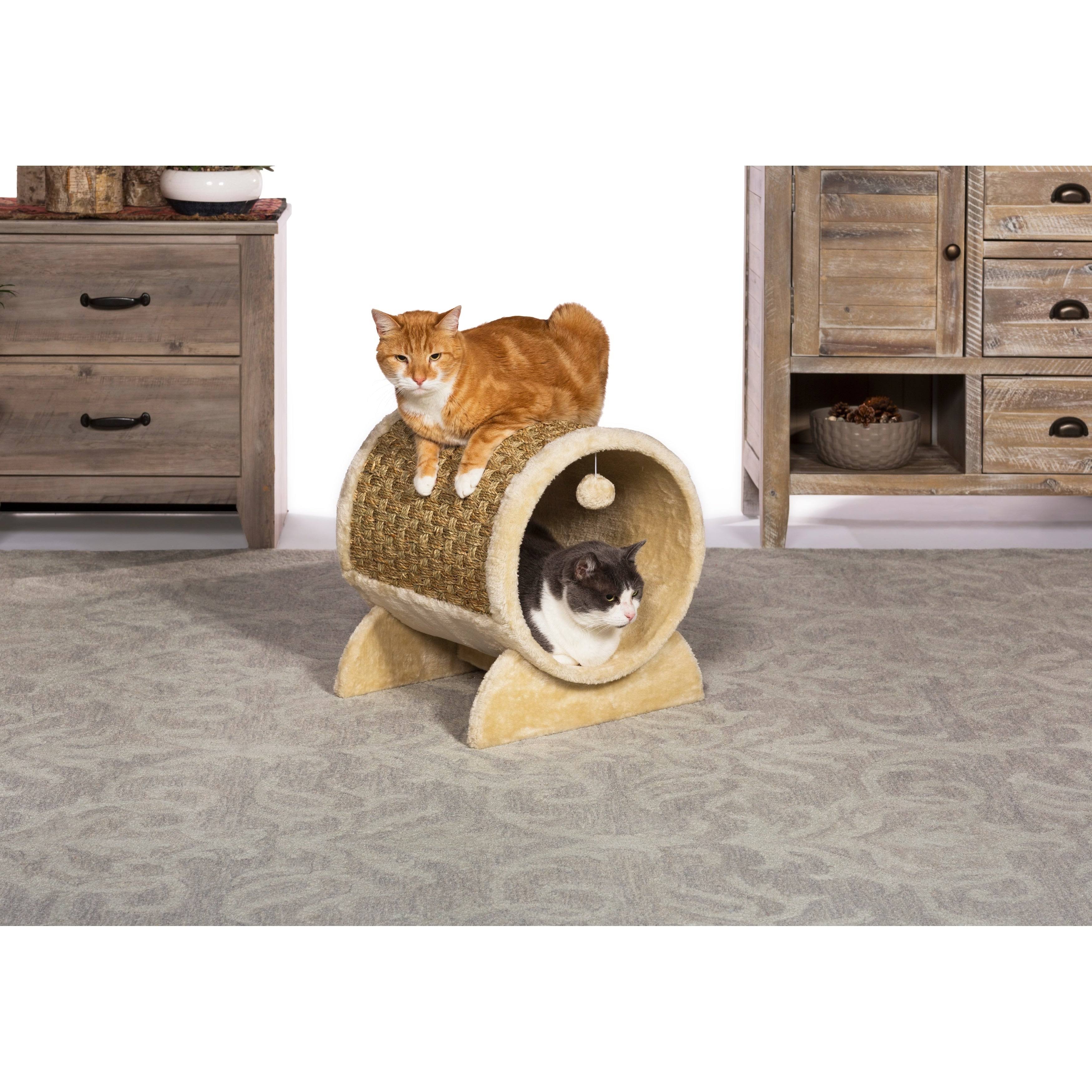 Prevue Pet Products Kitty Power Paws Plush Cozy Tunnel 7383