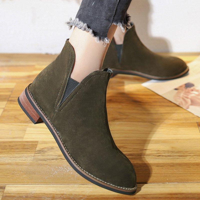 Women Plus Size Booties Casual Shoes