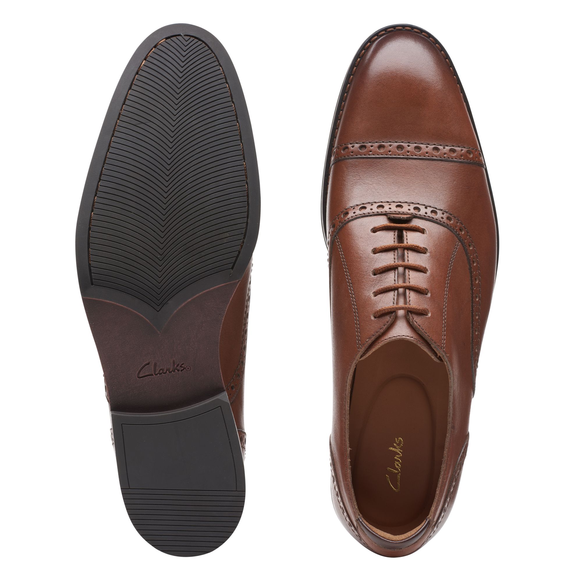 Men  Citi Stride Wing Dark Tan Lea